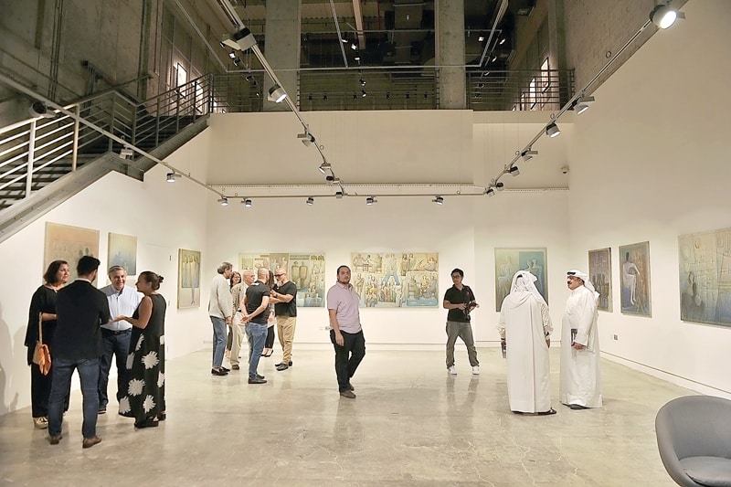 Al Markhiya Gallery hosts exhibition by famous Iraqi artist