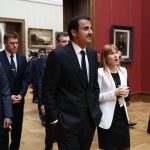 Emir visits Russian national museum for fine art