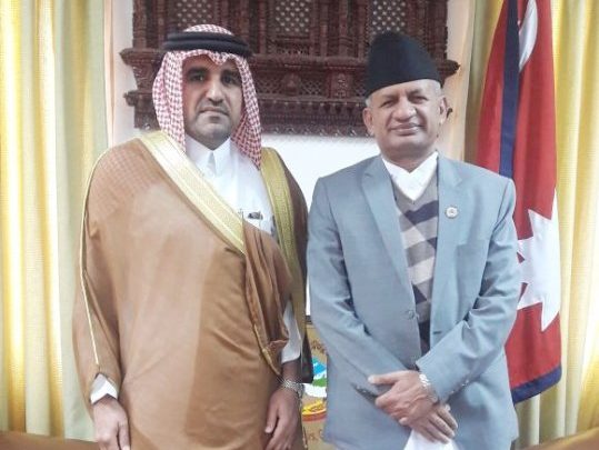Nepal’s FM, Qatar’s envoy discuss ties