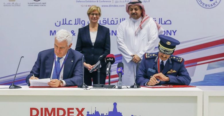 Barzan signs seven agreements at Dimdex <br/> شراكة قطرية-إيطالية لتصنيع المسدسات والبنادق في «برزان الصناعية»