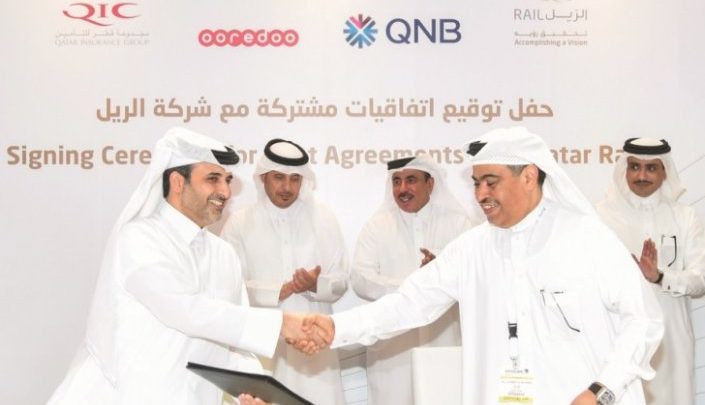 QNB inks landmark merchant agreement with Qatar Rail
