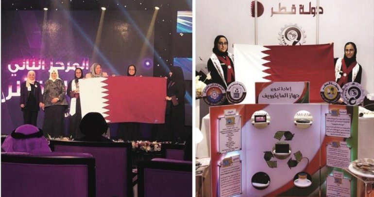 Girls from Qatar bag second place in Kuwait Innovation contest