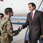 Emir meets Commander of United States Central Command
