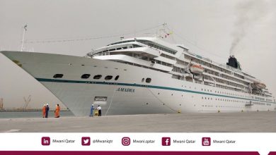Cruise ship Amadea arrives in Doha