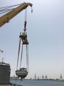 Suakin Port receives cranes and tow vessels from Mwani Qatar