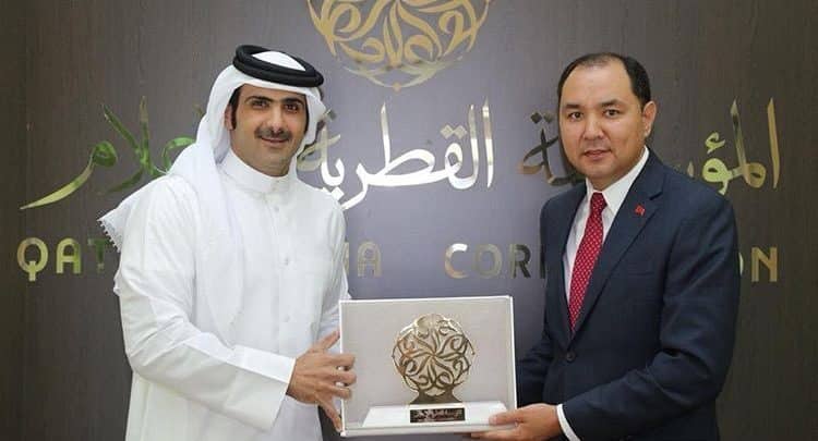 Qatar, Kyrgyzstan discuss media relations