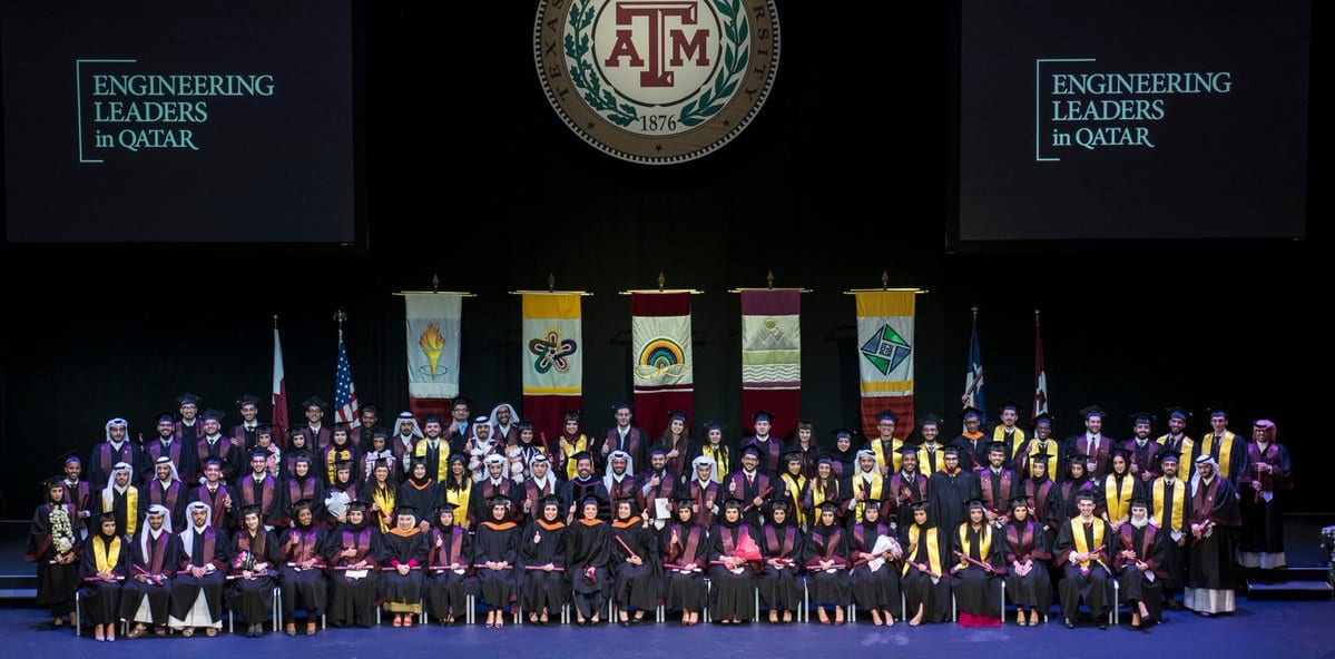 103 graduate from Texas A&M at Qatar