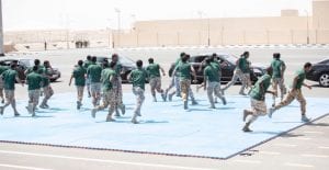 Amir opens new buildings in Amiri Guard Camp