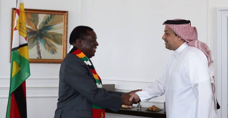 Defence Minister, Zimbabwe President review bilateral ties