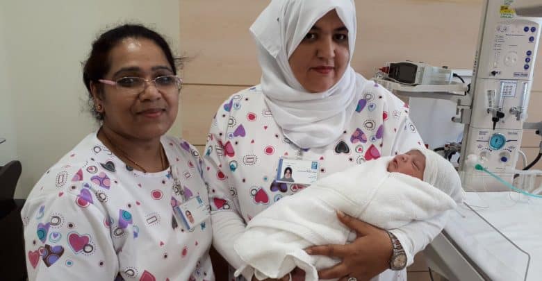 HMC celebrates birth of 100th baby at WWRC’s new centre