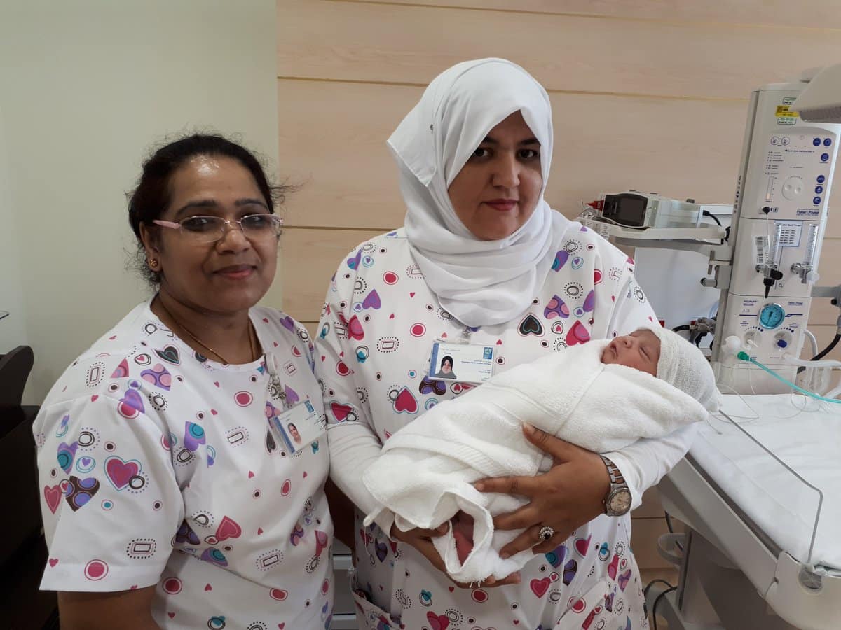 HMC celebrates birth of 100th baby at WWRC’s new centre