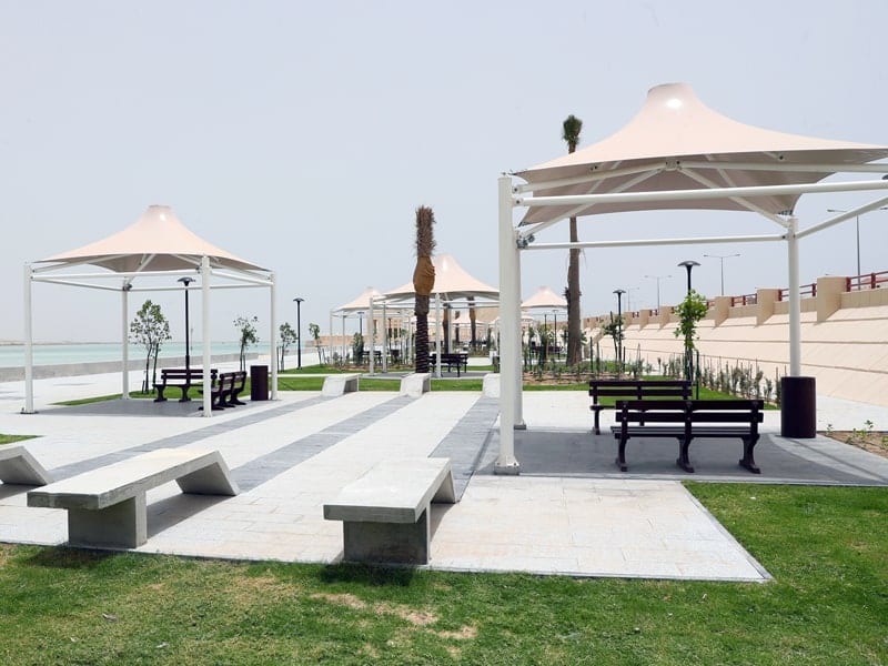 Opening ​​Al Khor Corniche Development Project before the beginning of Ramadan