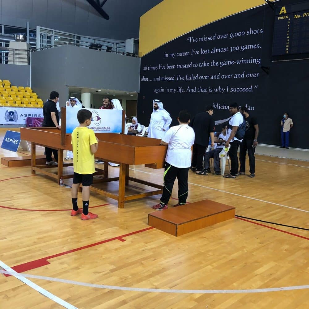 Winners of Table Tennis competition for people with special needs named