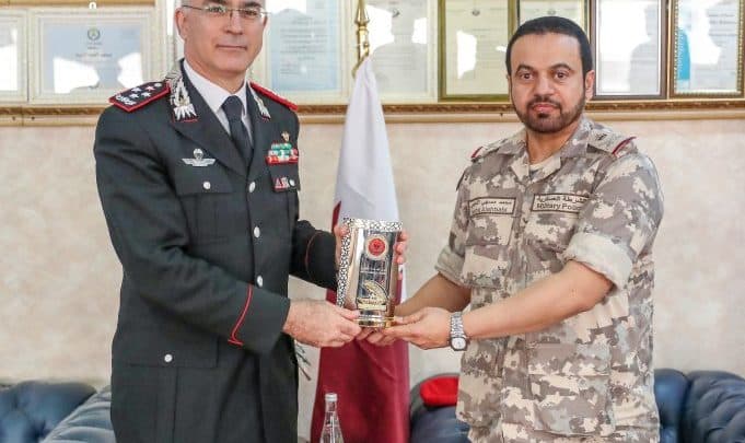 Military Police Commander meets Commanding General of Italy’s Carabinieri