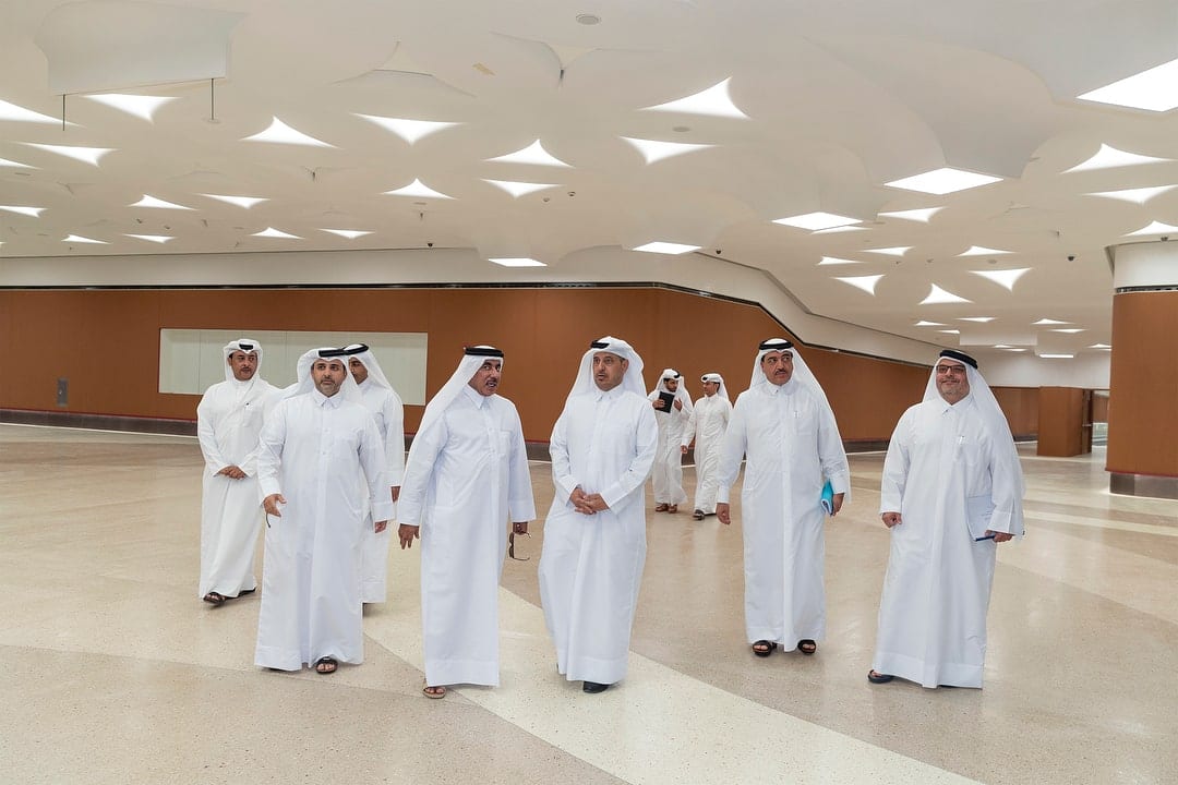 Prime Minister visits Doha Metro project