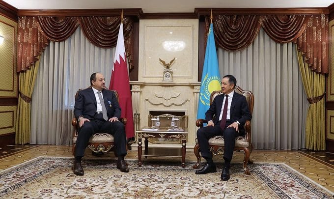 Deputy PM and Defence Minister meets Kazakh Premier