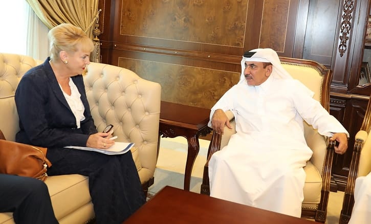 Qatar explores ties with Sweden and Italy