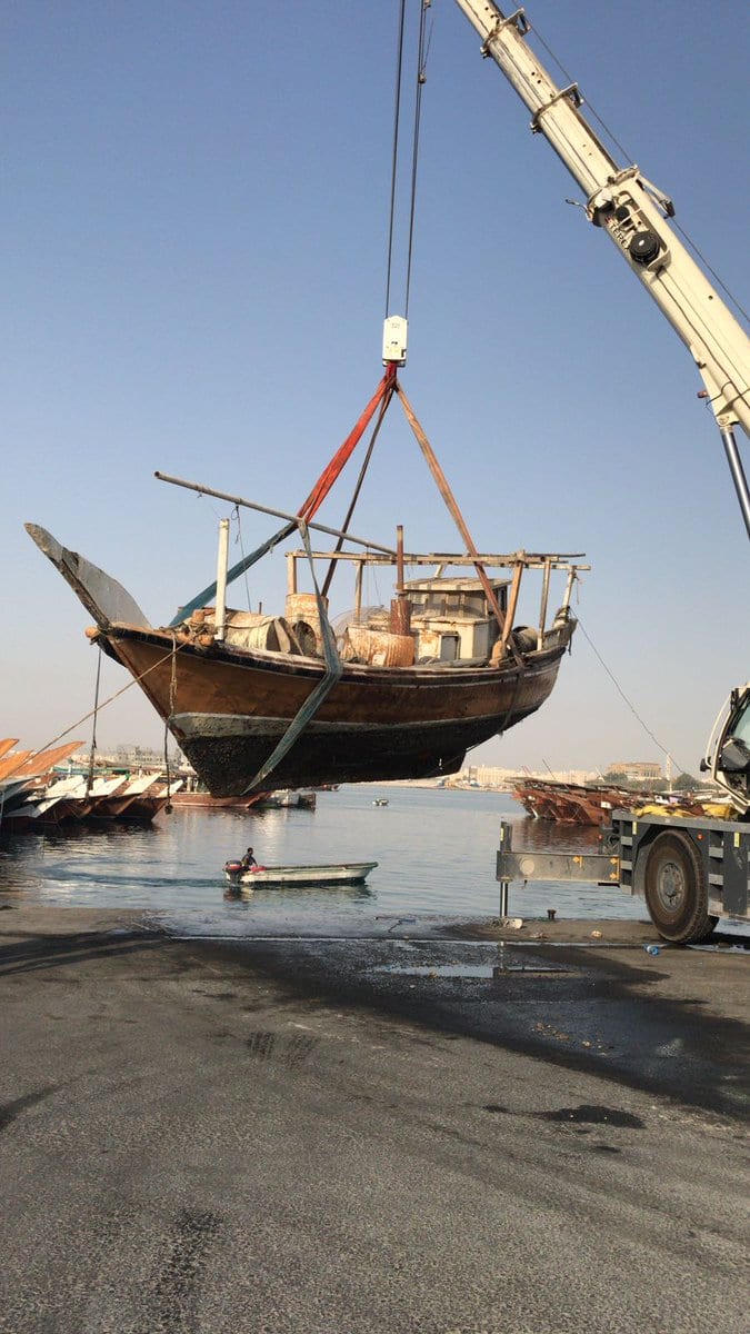 MME removes abandoned dhows, motorboats from ports