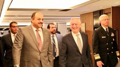 Al Attiyah and Mattis discuss Gulf crisis
