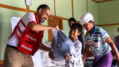 QRCS distributes food packages to 12,500 beneficiaries in Myanmar