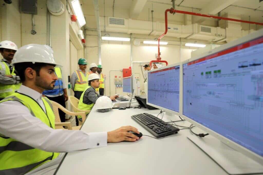 Kahramaa opens third power substation for metro project