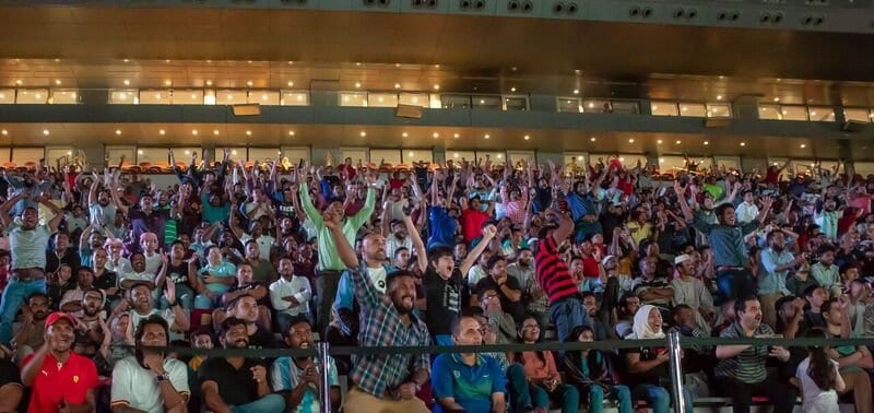 Ambassadors visit Fan Zone at Khalifa International Stadium