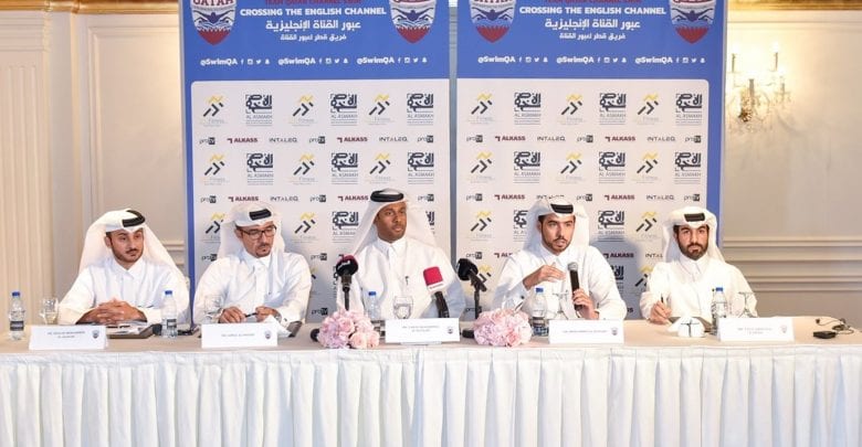 Team Qatar swimmers off to UK for historic attempt