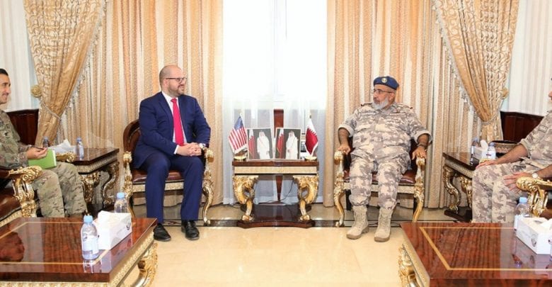 Chief of Staff meets outgoing US diplomat
