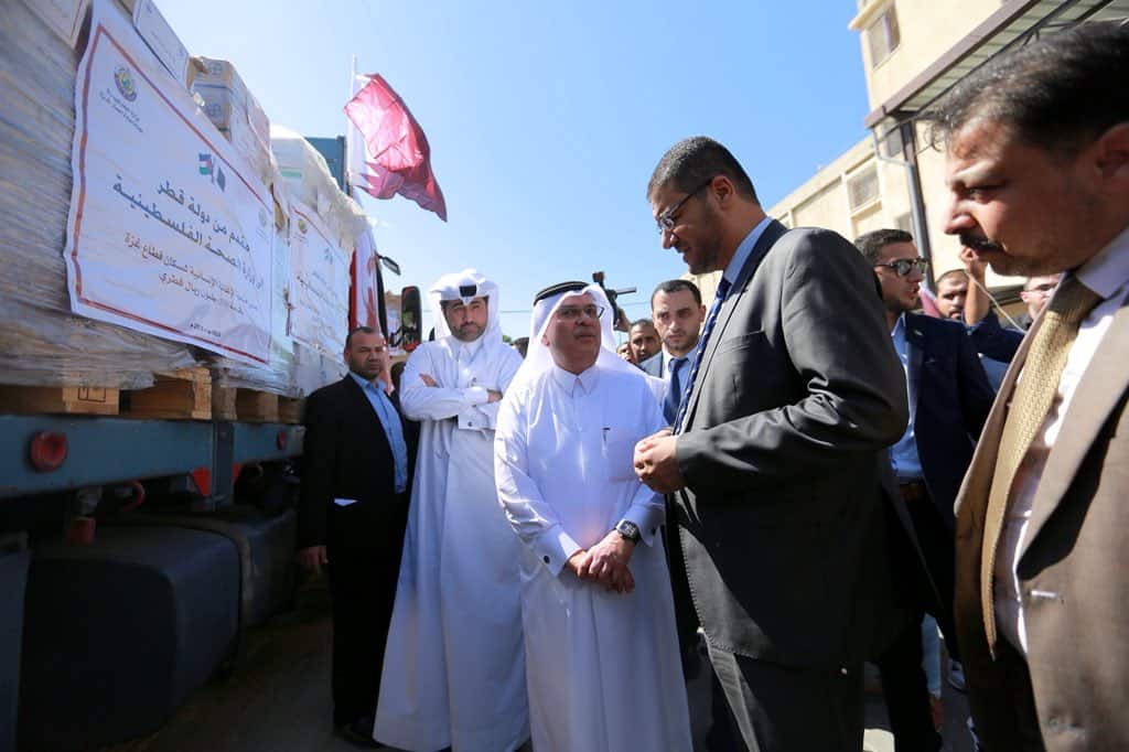 Qatar Committee for the Reconstruction of Gaza continues medical supplies
