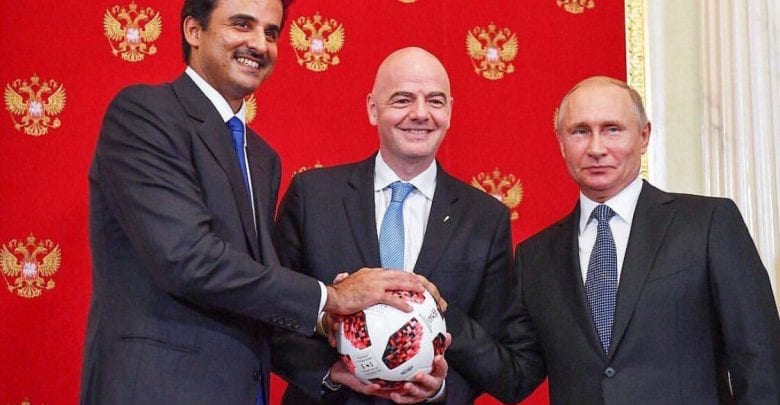 Russia hands over World Cup hosting duties to Qatar