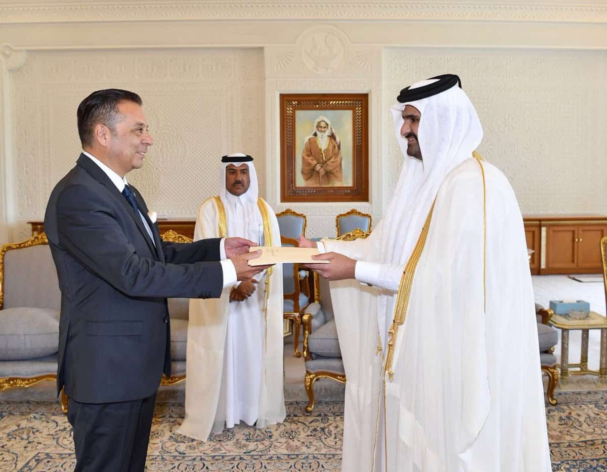 Deputy Amir receives credentials of new ambassadors