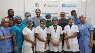 Many benefit from QRCS medical convoy to Bangladesh city
