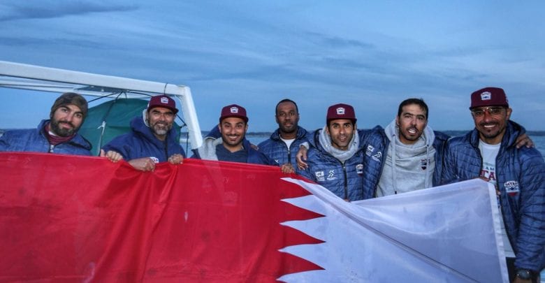 Team Qatar Channel Swim makes history