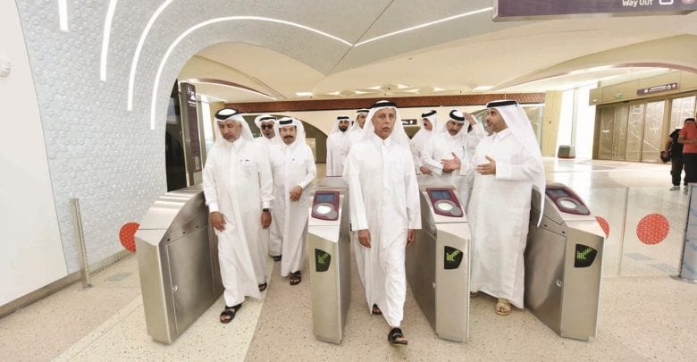 Advisory Council Speaker visits Doha Metro and mega strategic reservoirs project in Al Thumama