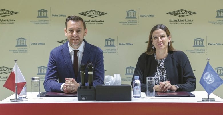 QNL, Unesco deal to preserve Arab documentary heritage