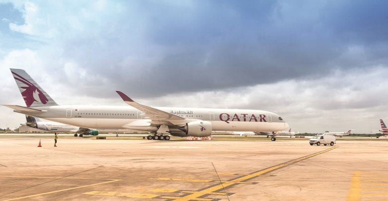 Qatar Airways flies A350-1000 to US for the first time