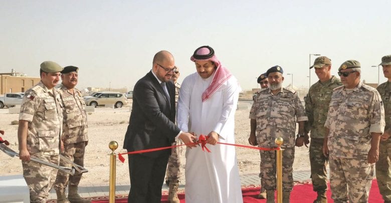 Dy PM lays foundation stone for Al Udeid Air Base expansion
