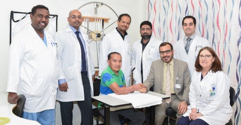 HMC surgical team re-attach arm after accidental amputation