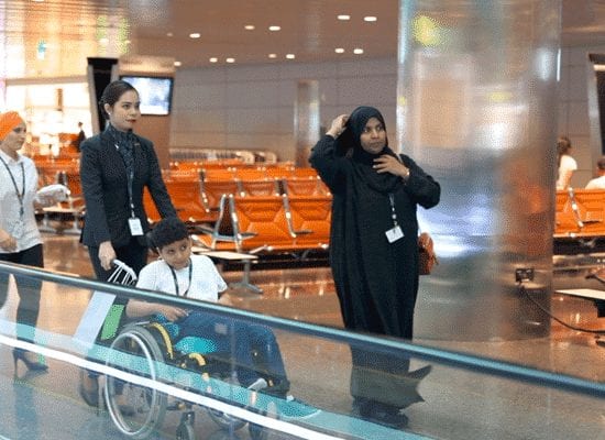 Hamad International Airport hosts private tour for Shafallah Centre