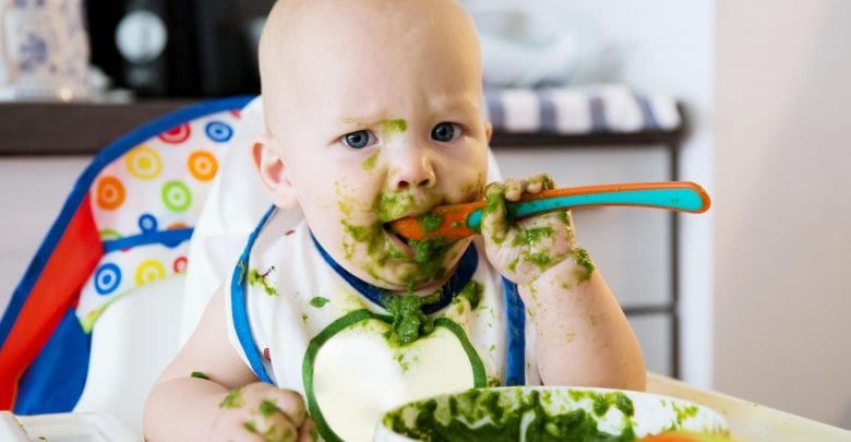 'Babies given solid food sooner sleep better'