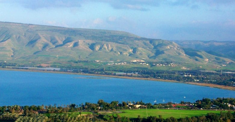 The Sea of Galilee in Jordan had 11 Earthquakes