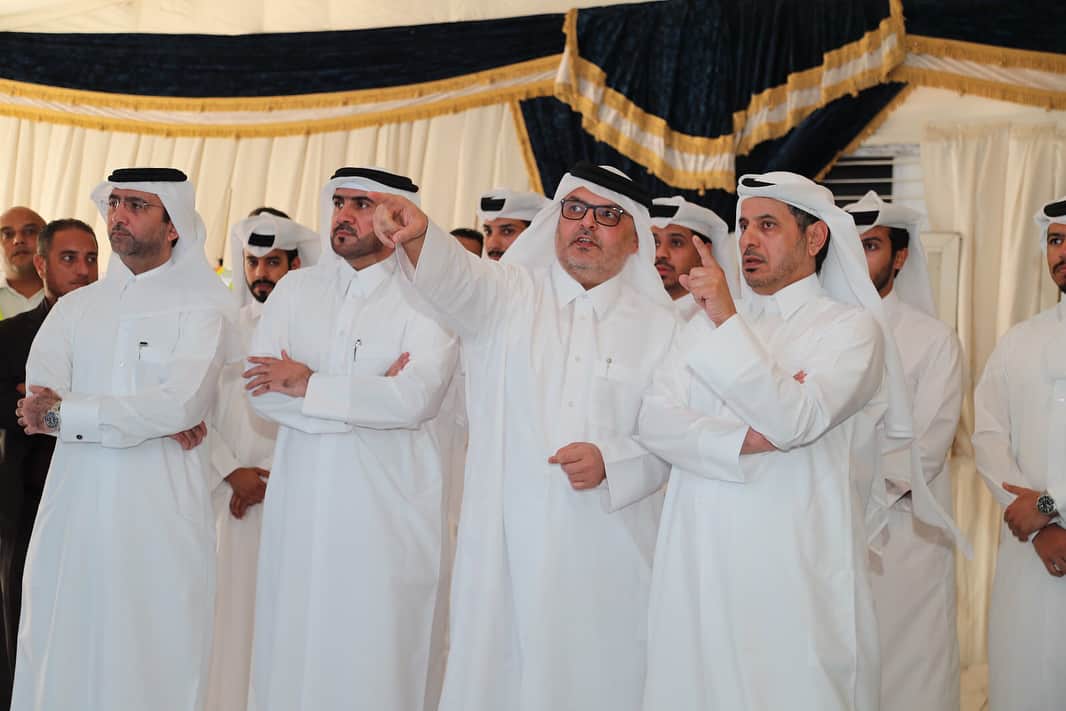 PM visits citizens' lands project at Al Froush, Al Kharaitiyat