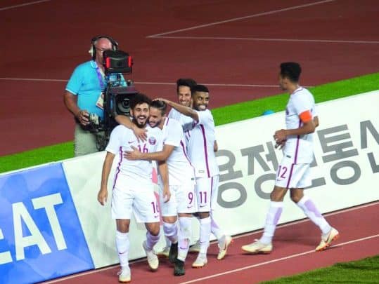 Qatar share spoils with Thailand in opener