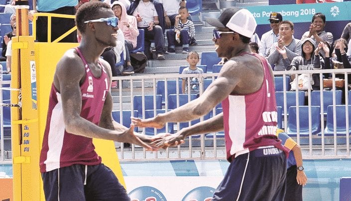 Qatar assured of medal in beach volleyball