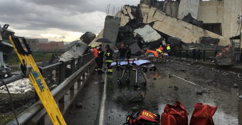 Italy declares state of emergency after Genoa bridge collapse