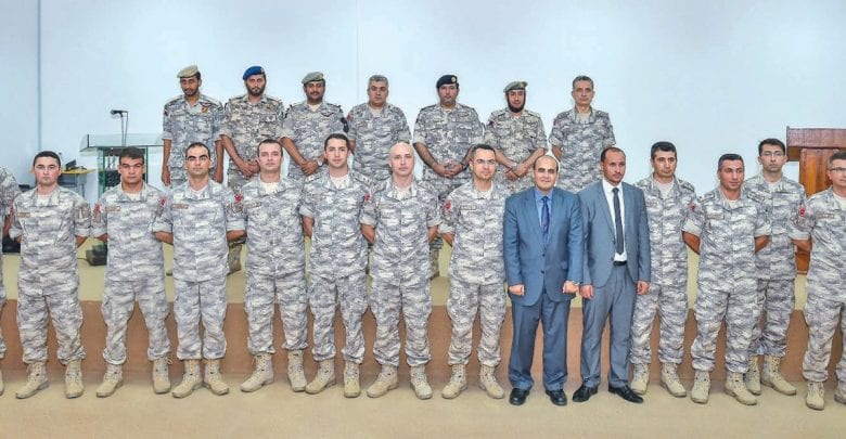 Graduation of the Arabic language course for Turkish troops