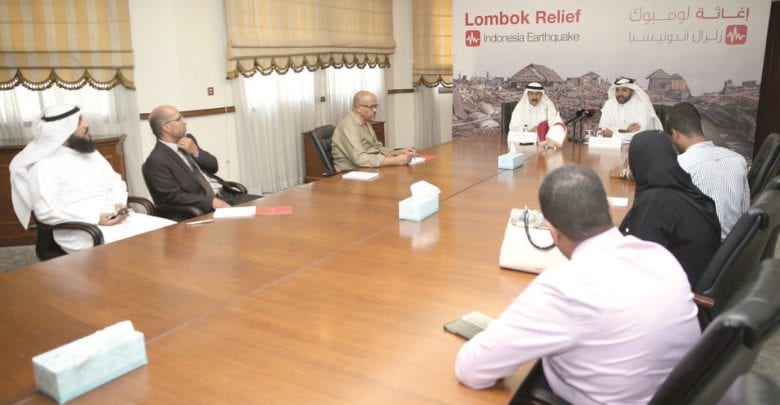 QRCS launches Lombok relief campaign
