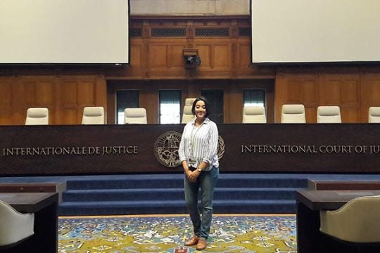 HBKU student joins summer course at The Hague Academy