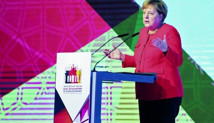 Merkel welcomes Qatari investments, hails economic ties