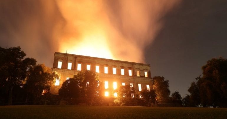 Sheikha Al Mayassa expresses concern over Brazil museum inferno